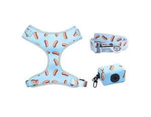 Arnés Floral para Perro, Chaleco Ajustable de Poliéster, Estilo Lindo para Razas Pequeñas, Cierre de Hebilla para Perros - Product Image 3