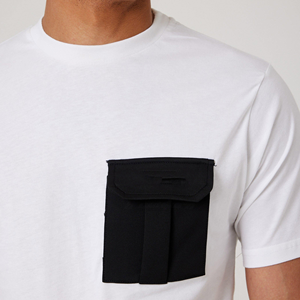 Conjunto Deportivo de Verano para Hombre, 100% Algodón Ecológico, Camiseta de Manga Corta y Pantalones Cortos, 2 Piezas, Transpirable - Product Image 5