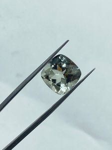 Natural High Quality Green Amethyst Gemstone Loose Stone 7.99Carat 12MM Green <b>Colour</b> Jewelry Making - Product Image 1