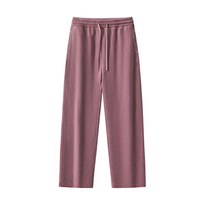 Pantalon de survêtement large personnalisé délavé à l'acide pour marques de vêtements, pantalon de survêtement personnalisé, pantalon épais, faible MOQ, vente en gros - Product Image 5