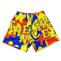 Patch brodé en chenille 100 % polyester personnalisé très demandé, écologique, séchage rapide, respirant, taille élastique, pour homme, été