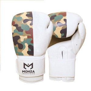 Factory Made Leather Boxing <b>Gloves</b> for Outdoor MMA Use Comfortable Breathable & Lightweight - Product Image 1