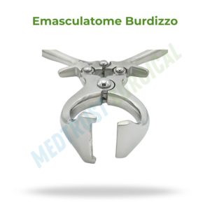 เครื่องมือผ่าตัดสัตว์แบบไม่ทำให้เป็นเลือดออก Medtrust Surgical Veterinary Burdizzo Emasculatome Castration Clamp ขนาด 9 นิ้ว 23 ซม. ทำจากสแตนเลส - Product Image 4