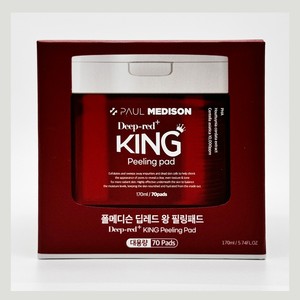โทนเนอร์ฟื้นฟูผิว Skin Signal Rebirth โทนเนอร์แผ่น Polmedison Deep Red King Peeling Pad 70 แผ่น - Product Image 5