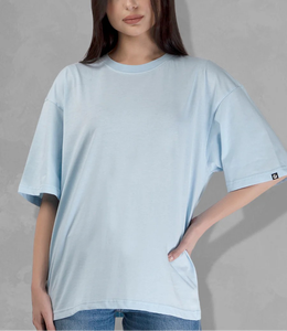 T-shirt pour femme en coton 100% de qualité supérieure, fabrication OEM, très vendu, épaules tombantes, coupe ample, 240 GSM, logo personnalisé, multicolores - Product Image 1