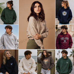 Lots de sweats à capuche en coton de marque, surplus de production, pour hommes, femmes et jeunes filles, vente en gros, stock excédentaire, fournisseur du Bangladesh - Product Image 6