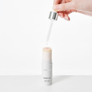 Ampoule multi-baume double cœur K-Beauty coréenne 10g, crème et lotion pour le visage à la céramide et à l'acide hyaluronique - Product Image 2