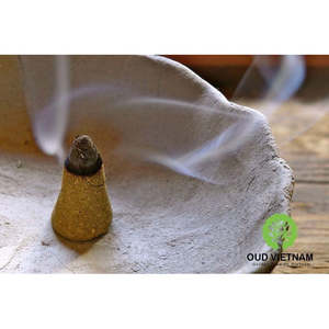 ไม้กฤษณาเวียดนามธรรมชาติพรีเมียมบดเป็นชิ้นสำหรับทำบัคฮูร์ ขายส่ง-B11-AR-029 - Product Image 5