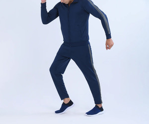 Conjunto de Sudadera con Capucha y Pantalones Deportivos de Algodón con Diseño Moderno de Alta Calidad, Estilo Francés, Corte Acampanado, Lavado Ácido, Ropa Urbana para Hombre - Product Image 2