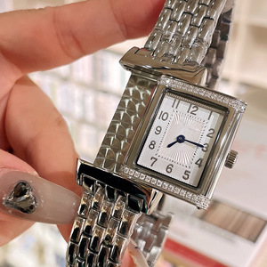 Reloj Formal de Lujo para Hombre, Estilo Flip, Resistente al Agua hasta 30 m, Cristal de Zafiro, Acero Inoxidable Premium, Correa de Cuero, Mecanismo de Agujas - Product Image 1