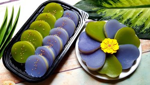 Pastel de Pandan Vietnamita Congelado al por Mayor – Postre Dulce Tradicional Vietnamita (banh da lon) - Product Image 2