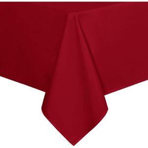 Square 54 X 54 Inch Tablecloth Stain Wrinkle Resistant Washable Polyester Decorative Fabric <b>Table</b> <b>Cover</b> Easy Care Tablecloths - Product Image 2