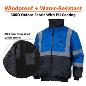 Veste Softshell Réfléchissante Haute Visibilité, Faible MOQ, Nouvelle Arrivée, Qualité Supérieure, Classe 1 ANSI, Imperméable, LED Clignotante, Logo Personnalisé - Product Image 3