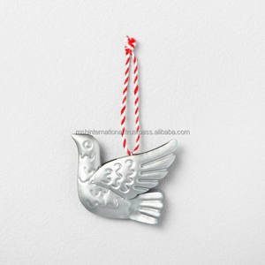 Favor de Navidad nuevo adorno de Navidad de metal 3D caliente con Árbol de Navidad de impresión - Product Image 2