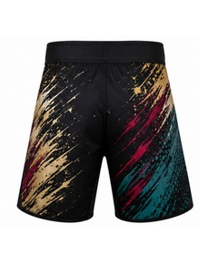 Pantalones Cortos de MMA Ligeros de Alta Calidad, Diseño Sublimado, Cintura Elástica, Tela Suave, Ropa de Artes Marciales para Adultos, 100% - Product Image 5