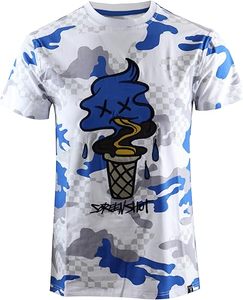 T-shirt Premium Hipster Hip-Hop pour Homme - T-shirt Classique Rétro Imprimé Stylé en Coton Biologique 100% Tissu Peigné Personnalisable - Product Image 6