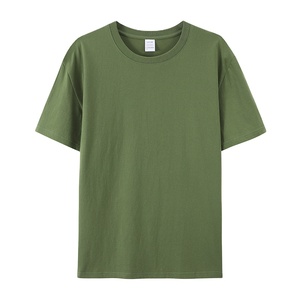 Camiseta de Hombre, Corte Regular, Cuello Redondo, Manga Corta, Color Sólido, Algodón Jersey, Estilo Casual, Tejido Liso - Product Image 3