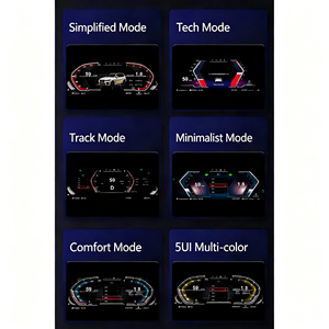 Dashboard LCD Digital 12,3 Inci untuk BMW Seri 1 2 3 4 F20 F22 F30 F32 F36 GT, Panel Instrumen Speedometer Sistem Android - Product Image 3