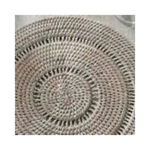 Sustainable Handmade Seagrass Placemat Eco Friendly Dining Table Mat Boho <b>Rustic</b> Style - Product Image 1