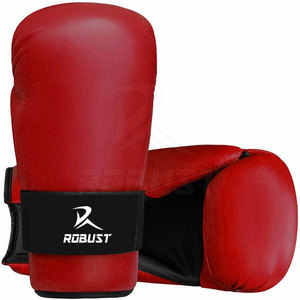 Guantes de Karate de Cuero para Entrenamiento de Artes Marciales, Ejercicio Físico, Entrenamientos Diarios, Cierre de Gancho y Bucle Antideslizante - Product Image 6