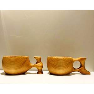 Taza de Madera RR ENTERPRISES Modelo RR20251394 para Servir Bebidas en Cafeterías y Restaurantes - Product Image 3