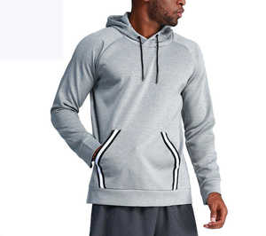 Sweat-shirts thermiques légers pour hommes en coton 100% de qualité supérieure, avec impression en relief, broderie et motifs unis, personnalisables pour les commandes en gros - Product Image 1