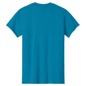 T-shirts tricotés 100 % coton pour hommes 2026, logo avant saphir antique, tailles personnalisables, options respirantes, séchage rapide, manches courtes - Product Image 5