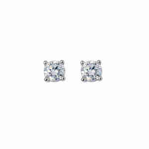 luxury 925 sterling silver high carbon diamond stud <b>earrings</b> women fine jewelry for engagement wedding party anniversary gift - Product Image 1