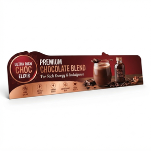 PVC <b>Shelf</b> Talker Supermarket Retail <b>Shelf</b> Advertising Sign Promotional Product Display Card POS Marketing - Product Image 1