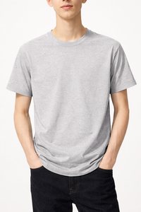 Camiseta Personalizada SK para Hombre, 100% Algodón, Talla Grande, 230 g/m², con Logotipo Impreso, Diseño Holgado en Hombros, Talla Grande y Alta - Product Image 4