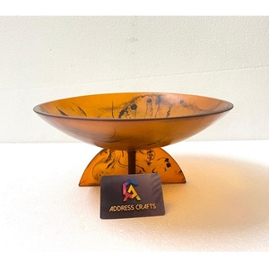 Tazón de Dátiles de Resina con Diseño Árabe de Ramadán Kareem, Estilo Elegante, Decoración para el Hogar, Tazón de Resina para Servir, Platos, Tazón para Postres - Product Image 4