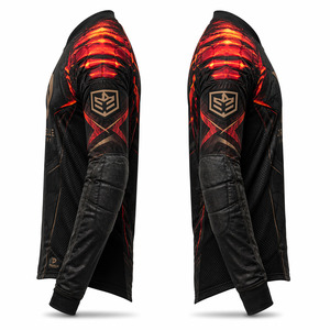 jt paintball jersey Custom Sublimated Paintball Jersey | Premium Tournament-Fit <b>Padded</b> Protective Mesh Performance Teamwear - Product Image 4