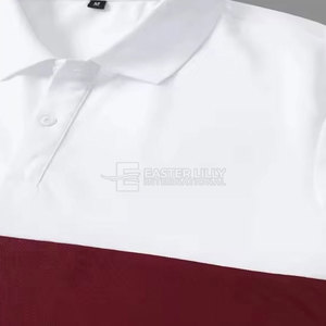 Polo homme personnalisé, nouveau style, respirant, manches courtes, pour le sport et les occasions décontractées. - Product Image 2