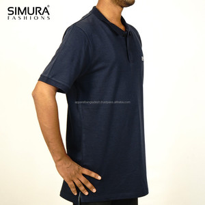 Polo à manches courtes personnalisable pour homme, style piqué, prix compétitif, 100% coton, col polo, chemise OEM à double patte de boutonnage - Product Image 5