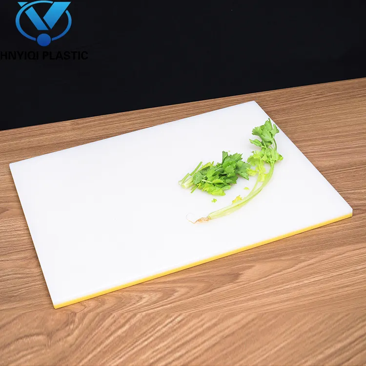 Placa de corte de cozinha, placa de corte de plástico antideslizante personalizada profissional