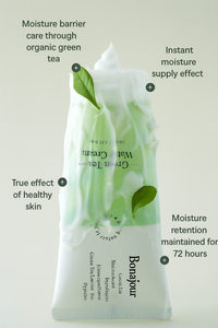 Crema Idratante Vegana Coreana con Peptidi, Baobab, Squalano e Tè Verde per Pelle Luminosa OEM - Product Image 6