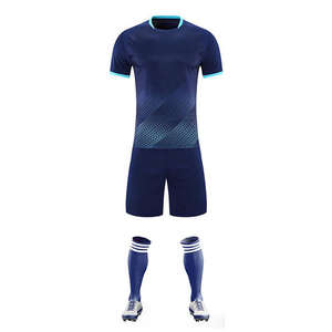 Ensembles de maillots de football unisexes personnalisés de qualité supérieure, respirants et à séchage rapide, à manches courtes, pour l'entraînement des adultes - Product Image 6