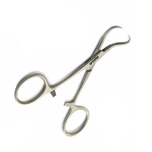 Pinza para Toallas Backhaus de 9 cm, Instrumento Quirúrgico de Acero Inoxidable para un Manejo Seguro de Tejidos y Drapeado en Odontología - Product Image 2