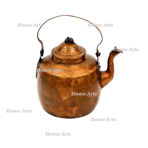 Handmade Solid Copper Coffee Serving <b>Kettle</b> With Good Quality Round Shape <b>Tea</b> And Milk <b>Kettle</b> For Hot Selling - Product Image 6
