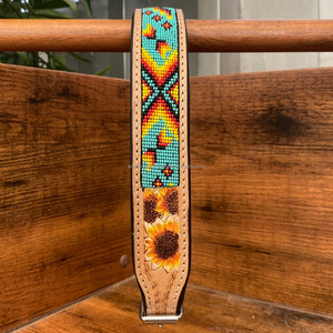 Nouveau collier de chien rembourré perlé en cuir usiné à la main personnalisé en gros colliers pour animaux de compagnie de chat en cuir de vache véritable de luxe personnalisés - Product Image 4