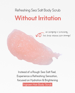 Gommage au sel exfoliant réparateur aux pétales bleus pour éliminer les peaux mortes, lisser la peau, soigner les pores et prendre soin des poils incarnés du visage - Product Image 6