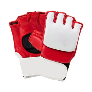 ถุงมือ MMA ครึ่งนิ้ว คุณภาพพรีเมียม สำหรับฝึกซ้อมและต่อสู้ ออกแบบมาเพื่อความสบาย ทนทาน และป้องกันอย่างดี - Product Image 1
