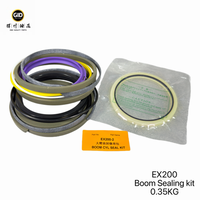 Kit d'étanchéité de flèche d'excavatrice GID EX200 de haute qualité / Kit de réparation de joints d'étanchéité de vérin hydraulique résistant à l'usure et à la haute pression