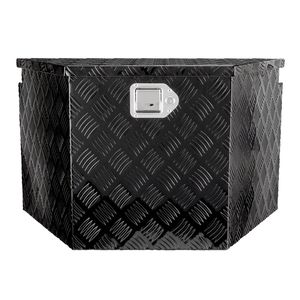 Aluminum Alloy Heavy Duty Trailer Tongue <b>Box</b> Diamond Plate <b>Tool</b> Chest with Lock Keys for Storage and Utilization - Product Image 6