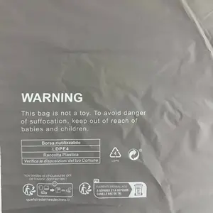 Bolsas de Metal Personalizadas de Alta Calidad, Resistentes a la Humedad y Reciclables, con Cierre y Logotipo Personalizado para Empaque de Ropa - Product Image 2