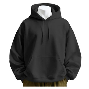 Best Quality New Arrival <b>Men's</b> Customized <b>Pullover</b> Hoodies 100% Cotton Heavyweight Blank Oversized <b>Pullover</b> Hoodies Cheap Price - Product Image 6