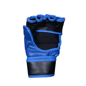 ถุงมือชกมวยแบบครึ่งนิ้ว หนัง PU สังเคราะห์ ระบายอากาศได้ดี สำหรับ UFC MMA ซ้อมกับเป้า ซ้อมมวยไทย คิกบ็อกซิ่ง และกราปลิง - Product Image 1