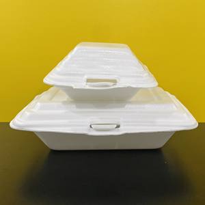 Contenedor de Alimentos Desechable de Espuma PS de un Solo Compartimento, Listo para Enviar, Contenedor Foodsaver, Contenedores de Alimentos al por Mayor con Tapas - Product Image 6