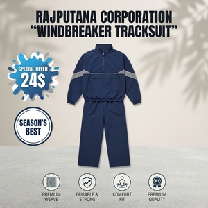 Conjunto Deportivo para Hombre, Chaqueta Cortavientos Holgada, Estilo Casual, 100% Nailon Poliéster, Hombros Caídos, Ropa Urbana de Secado Rápido e Impermeable - Product Image 1