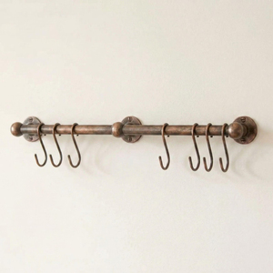 Decorative Hand Forged <b>Coat</b> <b>Rack</b> With Many Hooks Hanger For <b>Coat</b> Hooks Home Decor For Storage Living Room Classic Design Hanger - Product Image 2